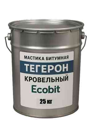 Тегерон Кровельный Ecobit ведро 25,0 кг - кровельная битумная мастика ДСТУ Б В.2.7-108-2001 Днепр