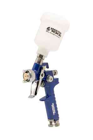 Краскопульт пневматический MASTERTOOL HVLP MINI ВПЛБ 125 мл Ø 0,8 мм круглый/плоский факел 70-110 л/ Харьков