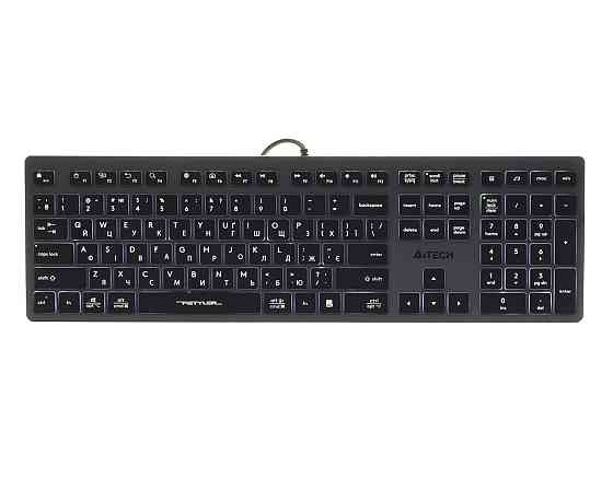 Клавиатура компьютерная проводная A4Tech FX60USB(Grey)Whitebacklit серая Київ