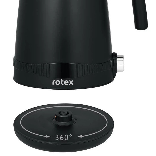 Электрочайник Rotex Smart RKT79-B 1.7 л черный Київ - зображення 4