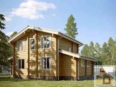 Дерев'яний будинок зруб купити під ключ від Закарпат Зруб-Буд Одеса