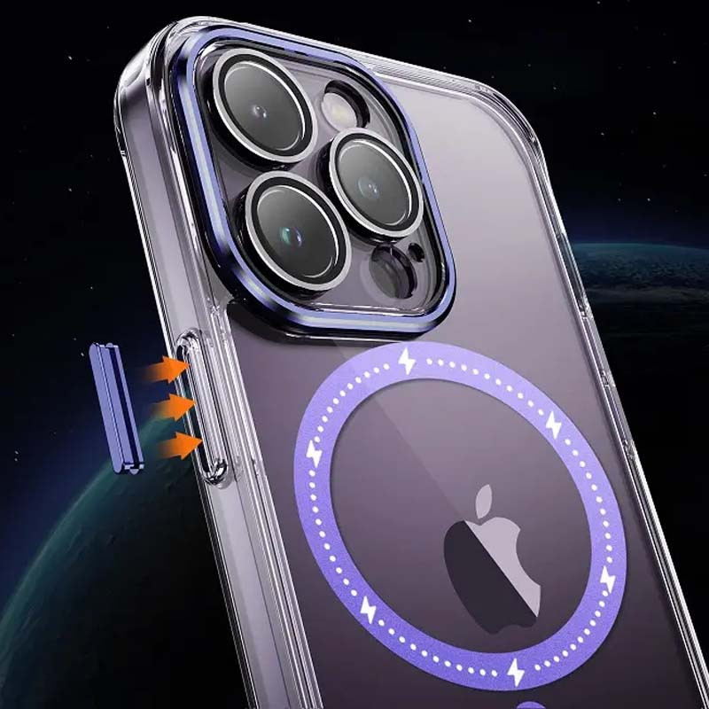 Чехол TPU+PC Colorful with Magnetic Fit для Apple iPhone 12 Pro Max (6.7") Херсон - изображение 5
