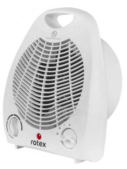 Тепловентилятор Rotex RAS01-H 2000 Вт белый Київ - зображення 2