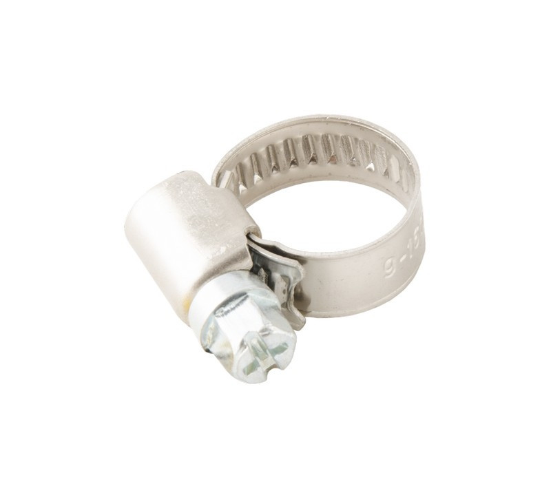 Хомут червячный MASTERTOOL German type W2 DIN 3017 9.0 мм Ø 9-16 мм 25 шт 20-1936 Харків - зображення 1