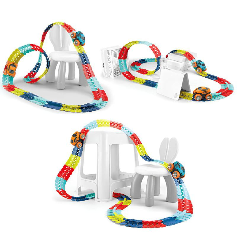 Уценка Интерактивный трек с инерционной машинкой SHT 288 Changeable Trak (138pcs/1CAR) Херсон - зображення 1