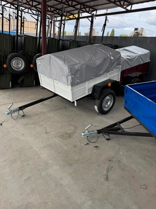 Легковий одновісний причіп 150х130х35 від заводу "ДНІПРО" і інші Умань - изображение 1