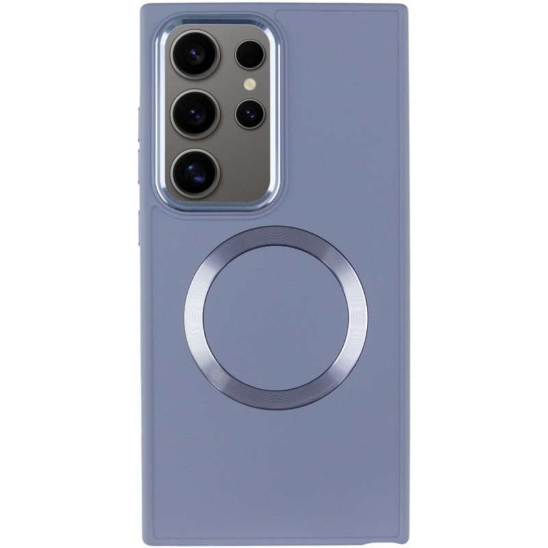 TPU чехол Bonbon Metal Style with MagSafe для Samsung Galaxy S24 Ultra Херсон - зображення 12