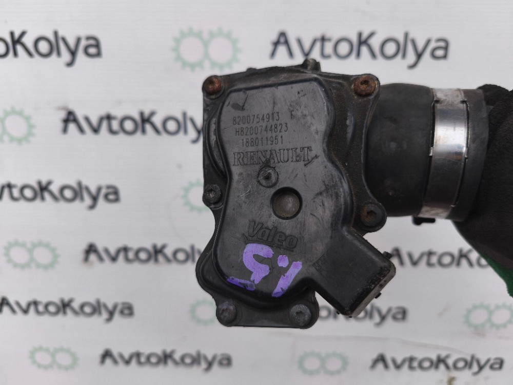 Дроссельная заслонка Renault Megane III 1.9 dci 2008-2015 (8200754913) Ковель - зображення 3