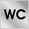 Табличка "Туалет WC" Киев