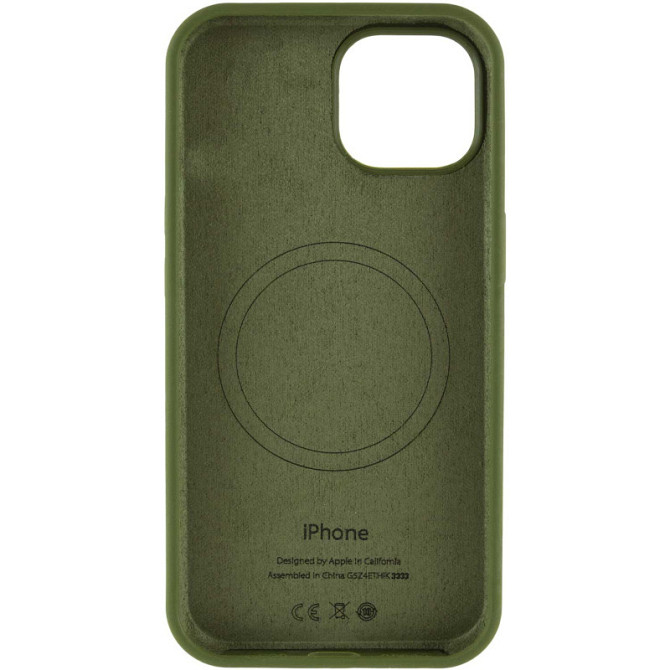 Чехол Silicone Case Full Protective (AA) with MagSafe для Apple iPhone 12 Pro / 12 (6.1") Херсон - изображение 3