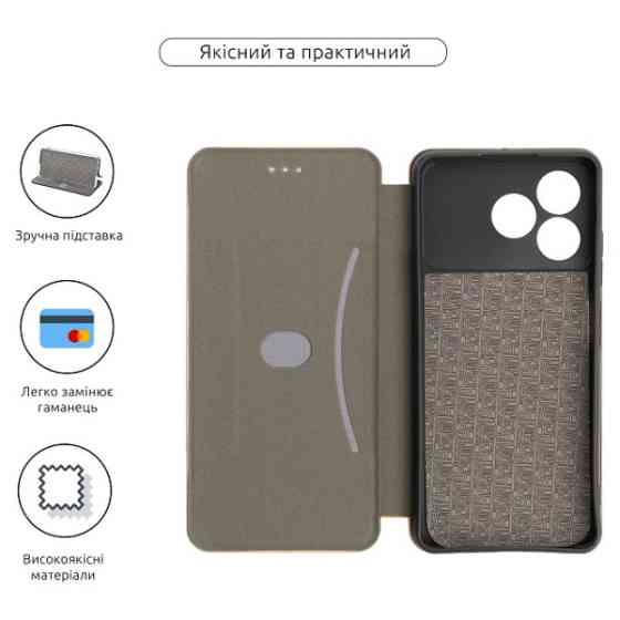 Чохол-книжка ArmorStandart G-Case для ZTE Blade A36 4G Gold (ARM89030) Харьков