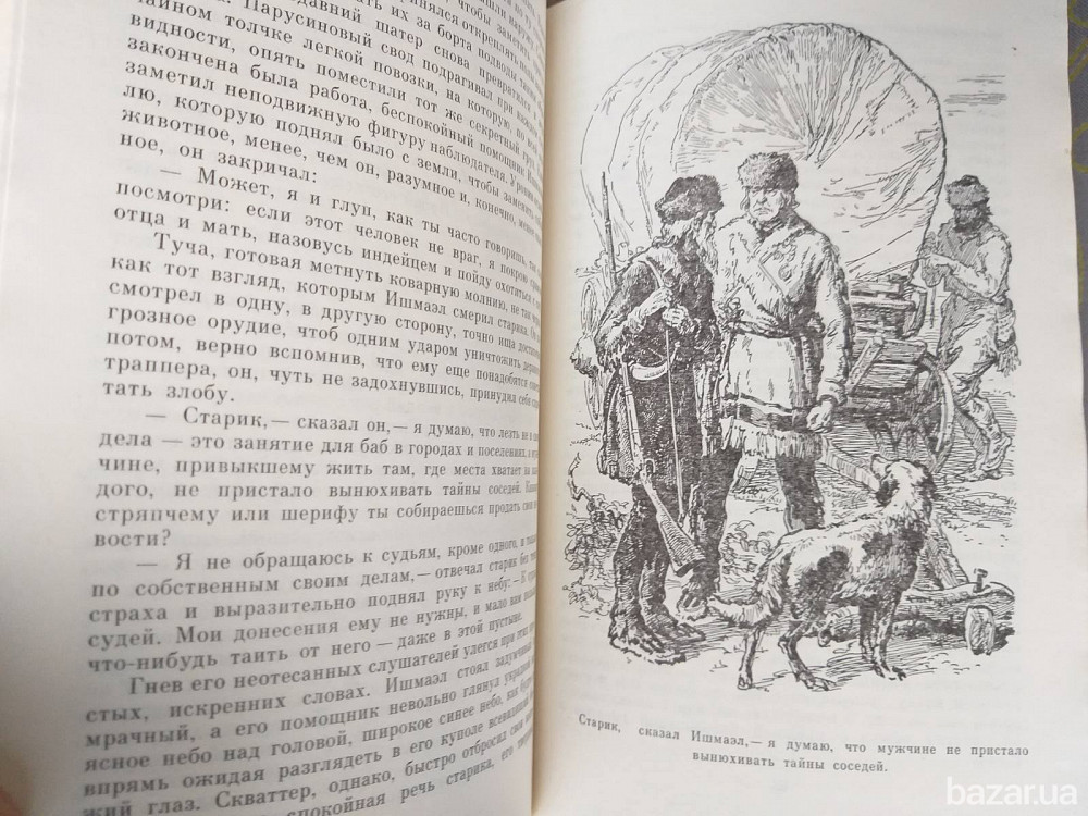 Джеймс Фенимор Купер Прерия БПНФ рамка библиотека приключений фантастика Запоріжжя - зображення 6