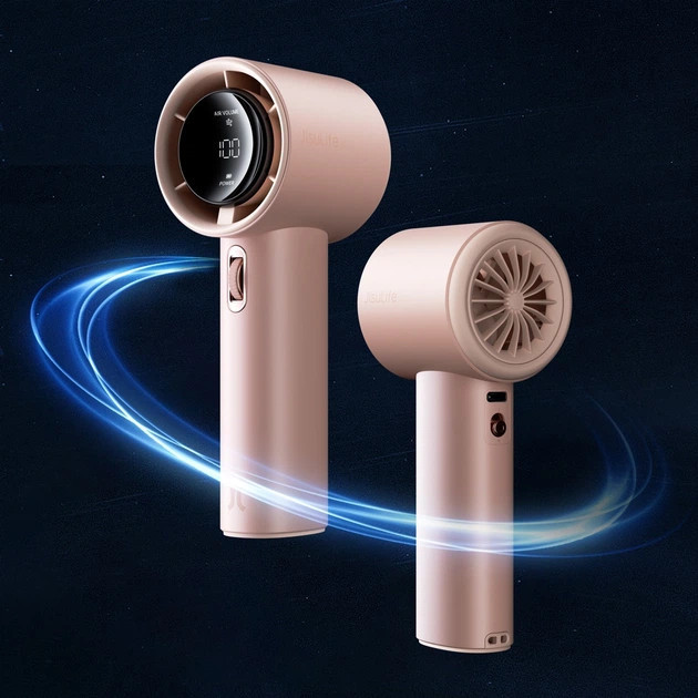 Вентилятор аккумуляторный Jisulife Handheld Fan Pro1 Pink розовый Київ - зображення 5