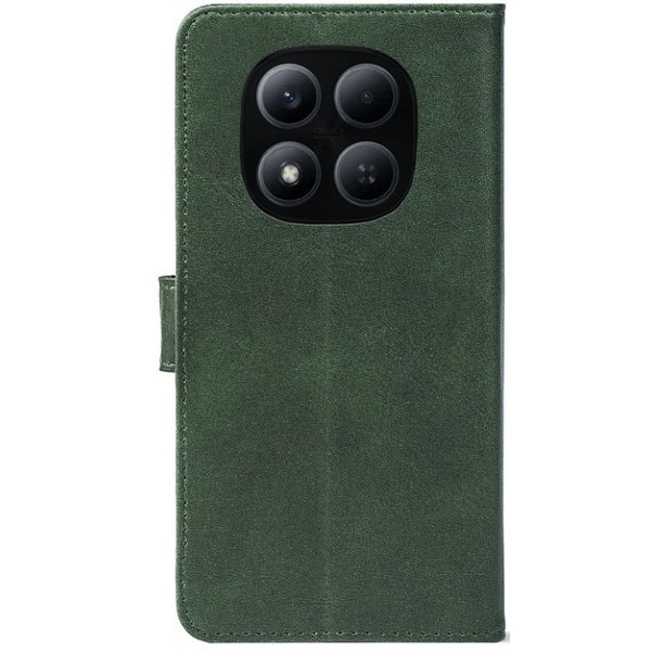 Чохол-книжка Crazy Horse Clasic для Xiaomi Redmi Note 15 5G/Poco M8 5G Dark Green (Front) Харків - зображення 2