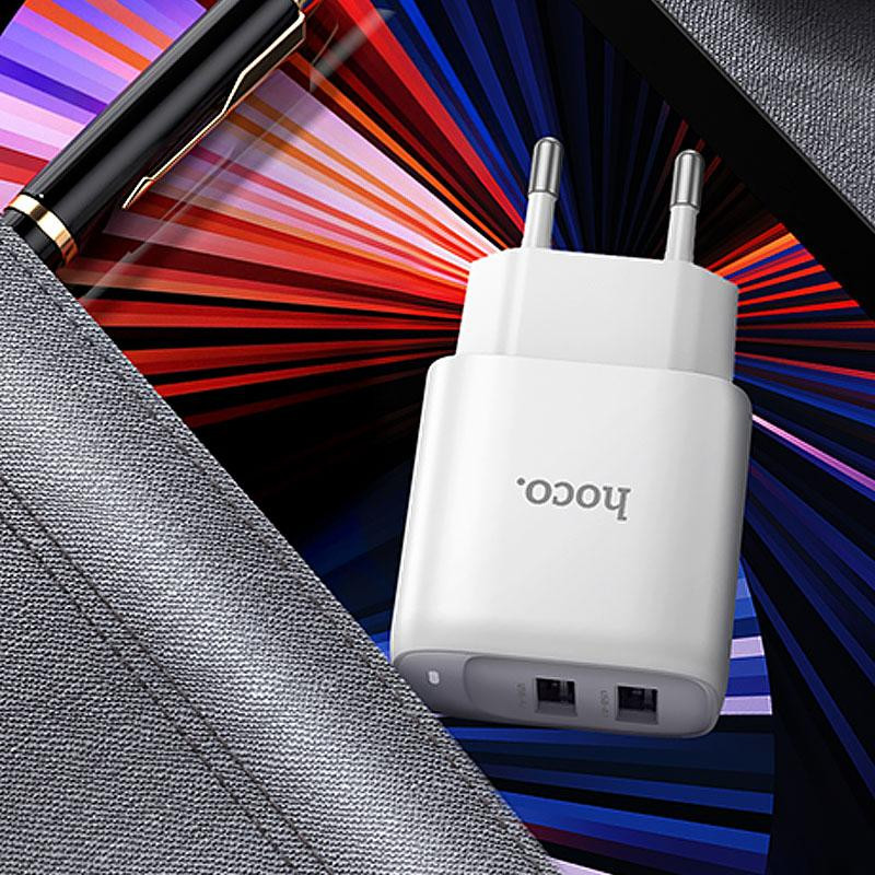 СЗУ Hoco C141A Smart 2.1A (2USB-A) Херсон - изображение 4