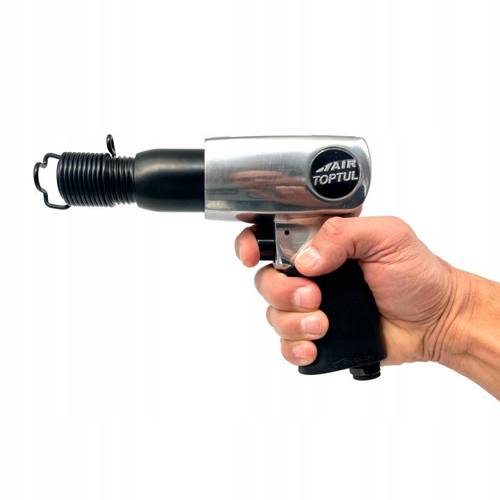 Ударный пневматический молоток с комплектом зубил 7ед. TOPTUL GDAI0705 Харків - зображення 6