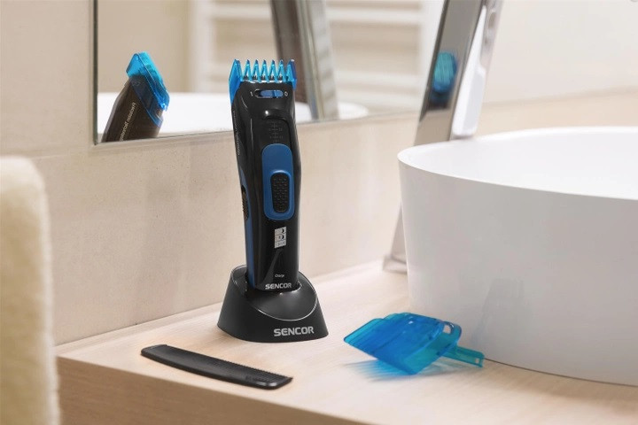 Машинка для стрижки волос Sencor SHP-4502-BL 7 Вт Киев - изображение 10