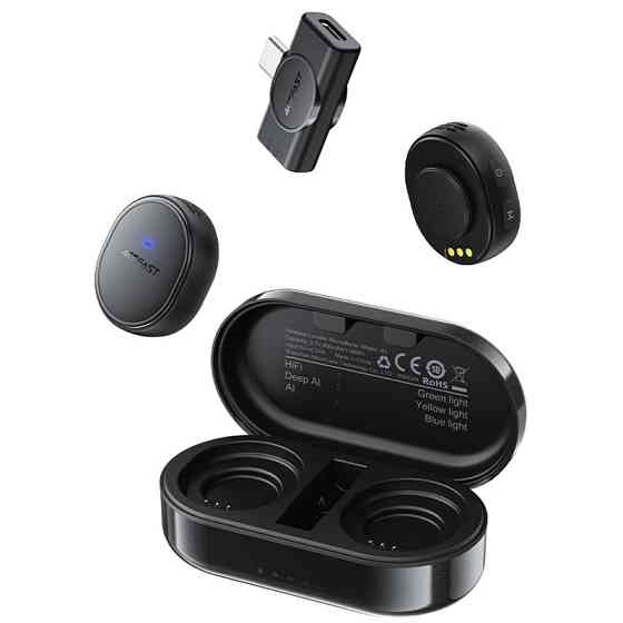 Петличный беспроводной микрофон Acefast R3 Type-C Херсон