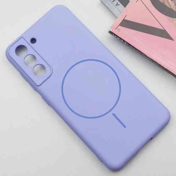 Чехол Silicone Cover Lakshmi Full Camera (AA) with Magnetic Fit для Samsung Galaxy S21 FE Херсон