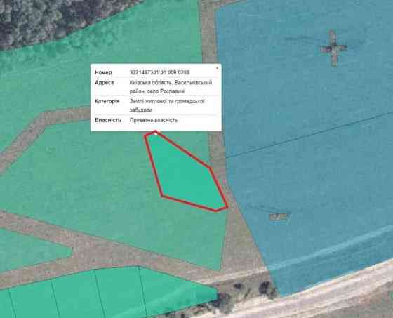 Рославичі. 16сот (можливо 8+8сот) поряд КМ "Перлина Італії", Київ-12км Київ