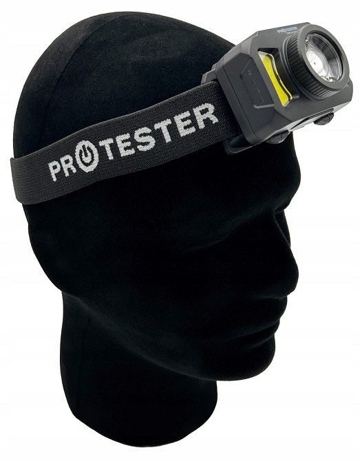 Фонарик налобный светодиодный (LED) с зумом PROTESTER PRO-HL0550S Харків - зображення 6