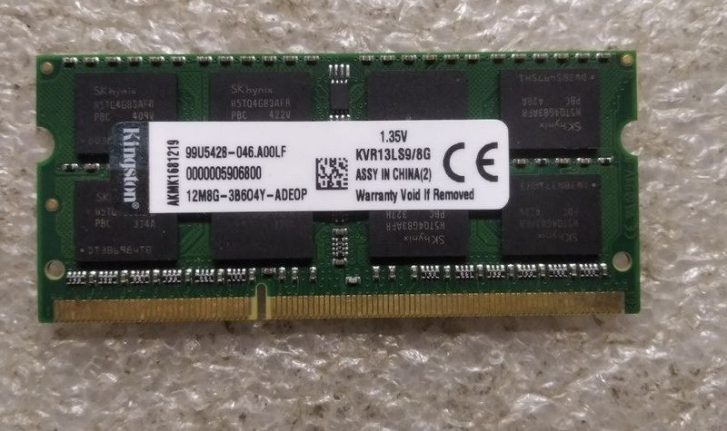Оперативна пам'ять DDR3L 8GB Київ - зображення 1