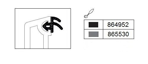 Ущільнювальна гума Rehau EPDM Оригінал сіра Киев - изображение 3