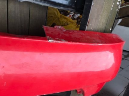 Бу бампер задний Mercedes W168, A1688850225, дефект: трещина, вырез под фаркоп. Кропивницкий - изображение 4