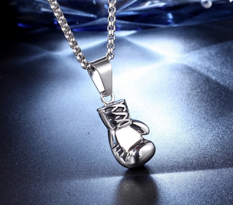 Брелок - Боксерская перчатка на ключе серебристый (код 00265) Київ - зображення 12