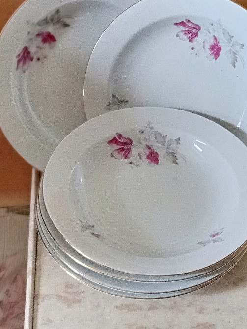 Новые фарфоровые тарелки, \Япония\ 3 вида. и 4 шт. фабрика Коростень Дніпро - зображення 8