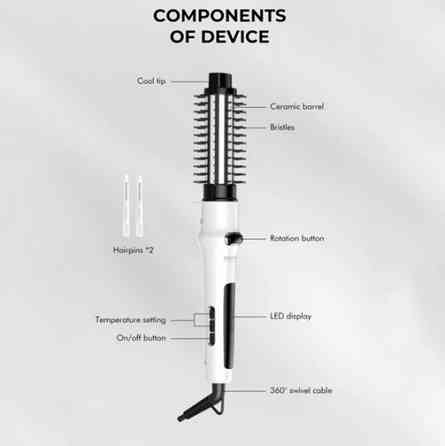 Стайлер-плойка IPARAH P-280W 45 Вт белый Київ