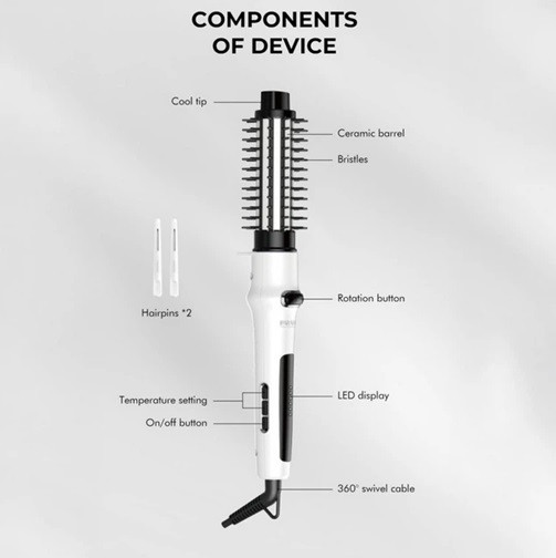 Стайлер-плойка IPARAH P-280W 45 Вт белый Киев - изображение 2