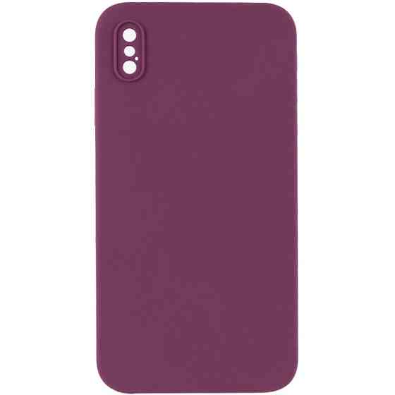 Silicone Case Square Full Camera Protective (AA) NOLOGO для Apple iPhone XS Max (6.5") Херсон