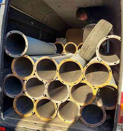 Зернопровод Ø-500 (2мм) секция L-1.25м , самотек , труба самотечная Киев