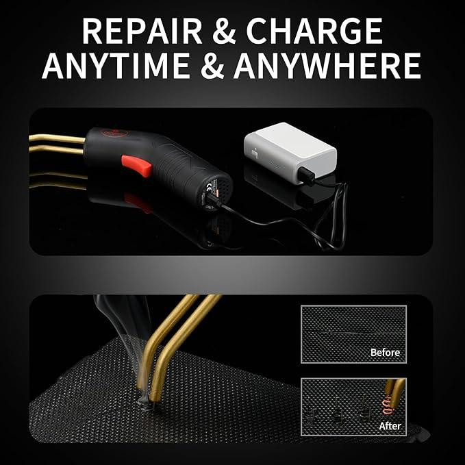 Комплект для ремонта пластиковых деталей (Термостеплер аккумуляторный) AEROPRO A702 Харьков - изображение 3