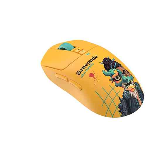 Мышь компьютерная безпроводная Bloody R72 Ultra Renegade Sunset желтая Київ