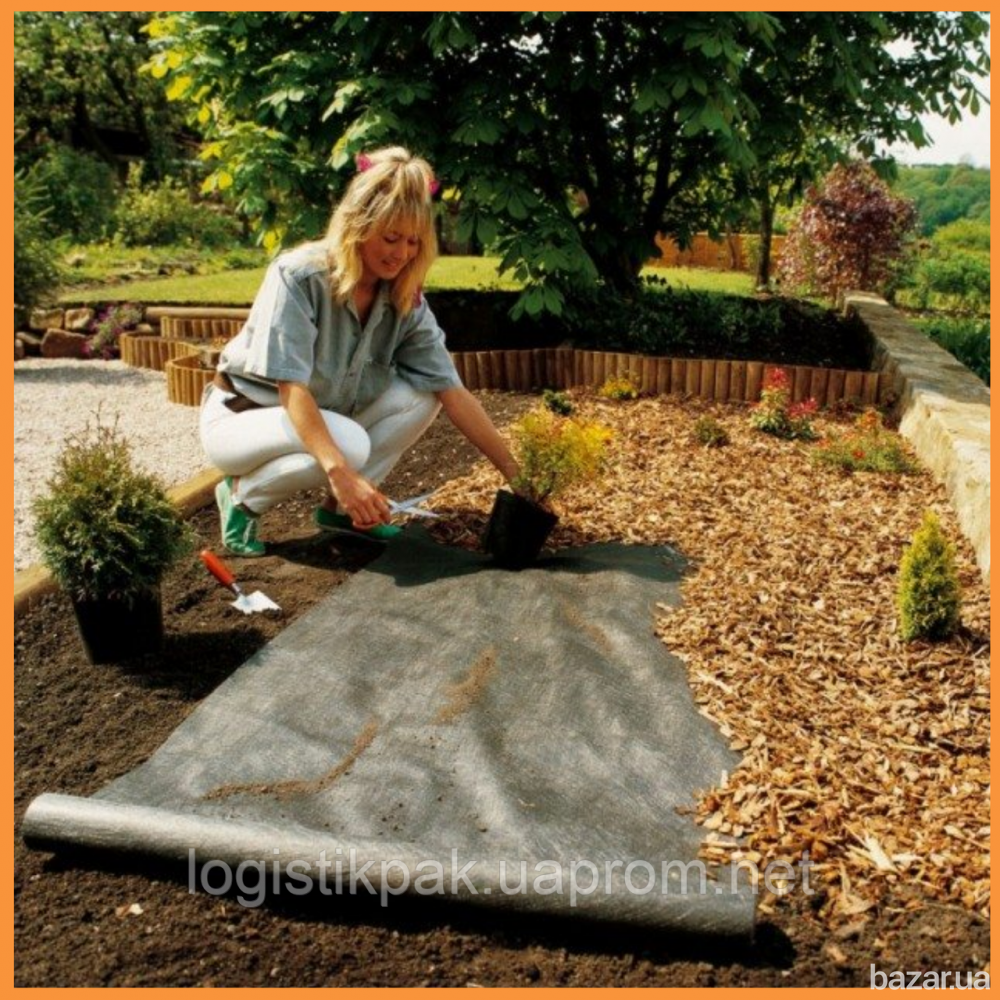 Агроволокно  черное 42г/м²|1.6х100м Харків - зображення 7