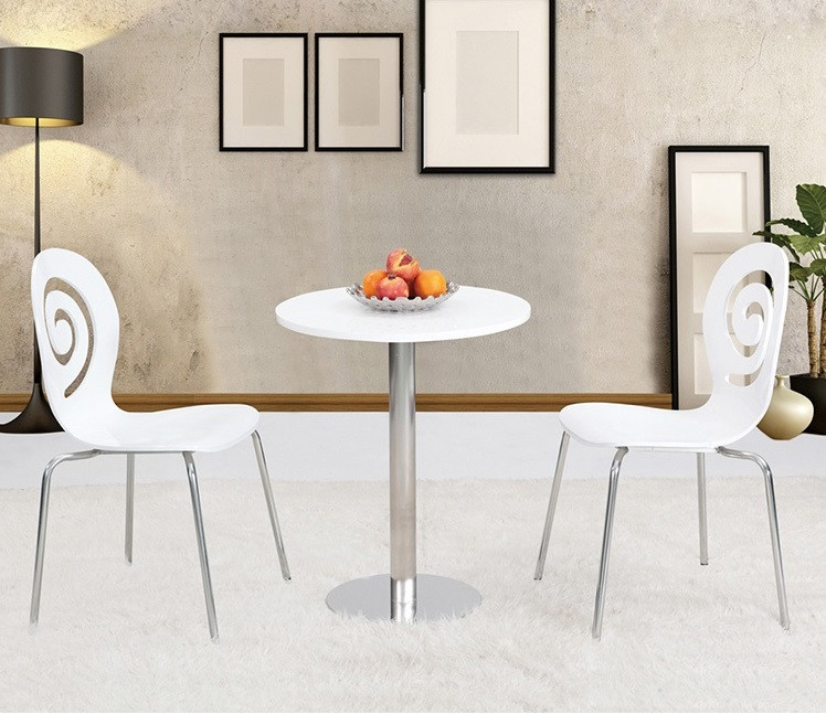 Стул Лев деревянный белый Дніпро - зображення 4