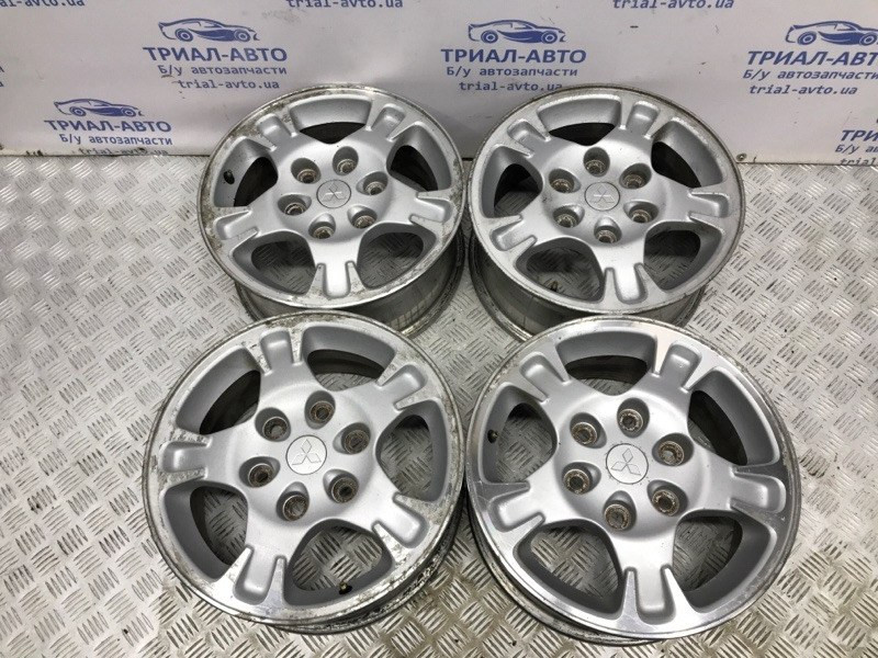 Диски титан комплект R16 Mitsubishi Pajero Wagon 1999-2006 MR347070 (Арт. 54666) Киев - изображение 1