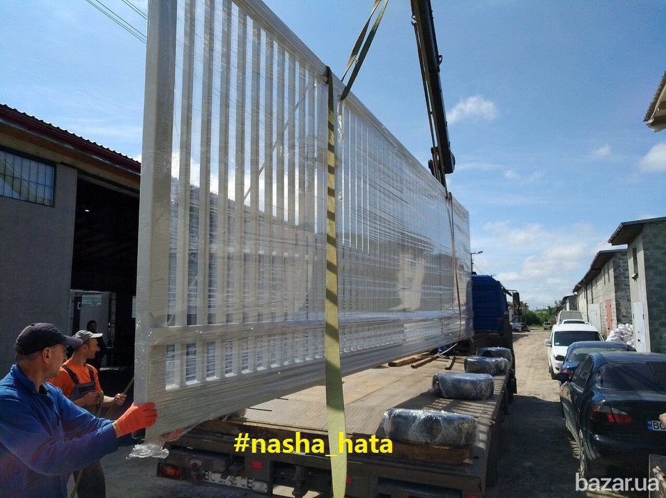 Ворота відкатні в Буковелі Виробник воріт і парканів Наша Хата.Зроблено в Украіні. Львов - изображение 2