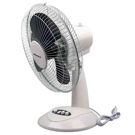 Вентилятор настольний Grunhelm GFT-3011T 35 Вт белый Київ