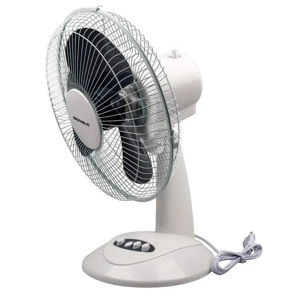 Вентилятор настольний Grunhelm GFT-3011T 35 Вт белый Київ - зображення 2