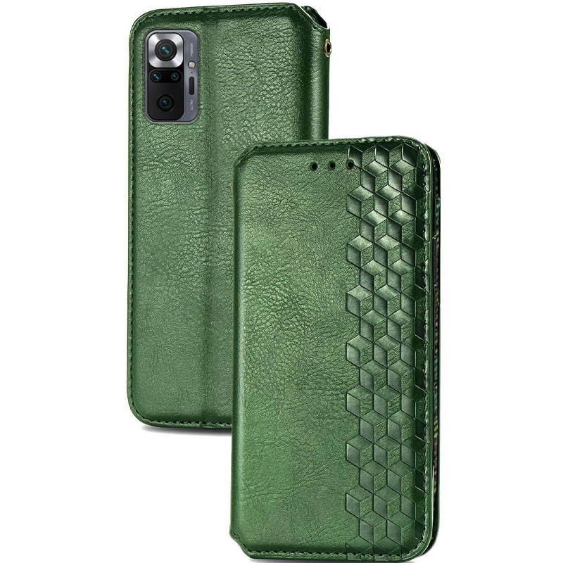 Кожаный чехол-книжка GETMAN Cubic (PU) для Xiaomi Redmi Note 10 Pro / 10 Pro Max Херсон - изображение 3
