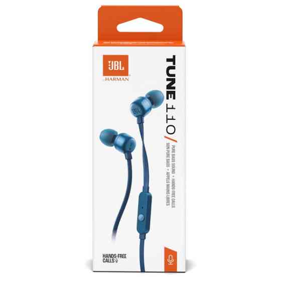 Bluetooth-гарнітура JBL Tune 110 Eco Blue (JBLT110BLUE) Харків
