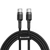 Дата кабель Baseus Cafule Type-C to Type-C Cable PD 2.0 60W (2m) (CATKLF-H) Херсон