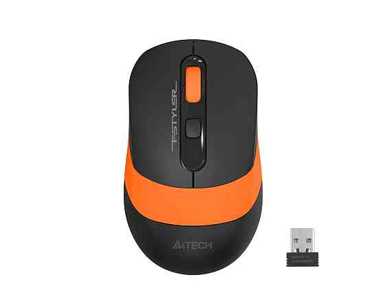 Мышь компьютерная безпроводная A4Tech Fstyler FG10S Black/Orange оранжевая Київ
