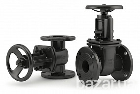 Задвижки чугунные 30ч6бр Днепр - изображение 2