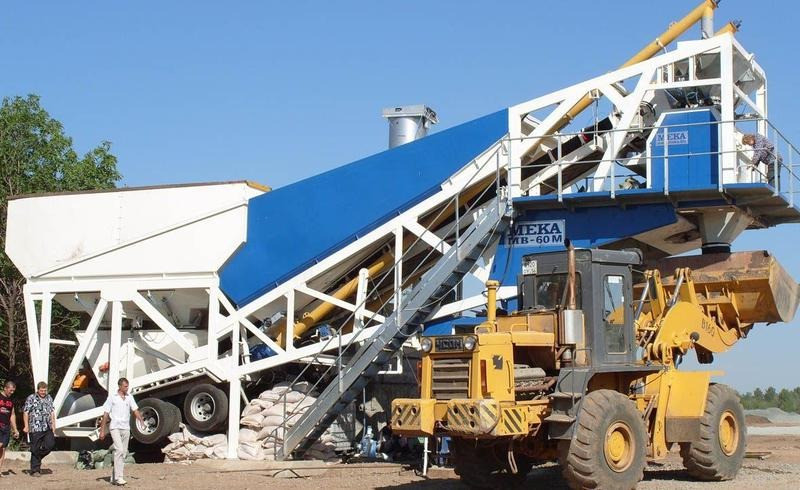 Мобільний бетонний завод MEKA 60M MB-60М Київ - зображення 3