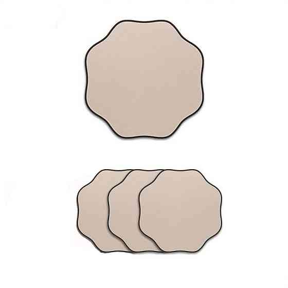 Плейсматы Ажур Leeseph 33 см 2 шт бежевые Mv080 Одеса