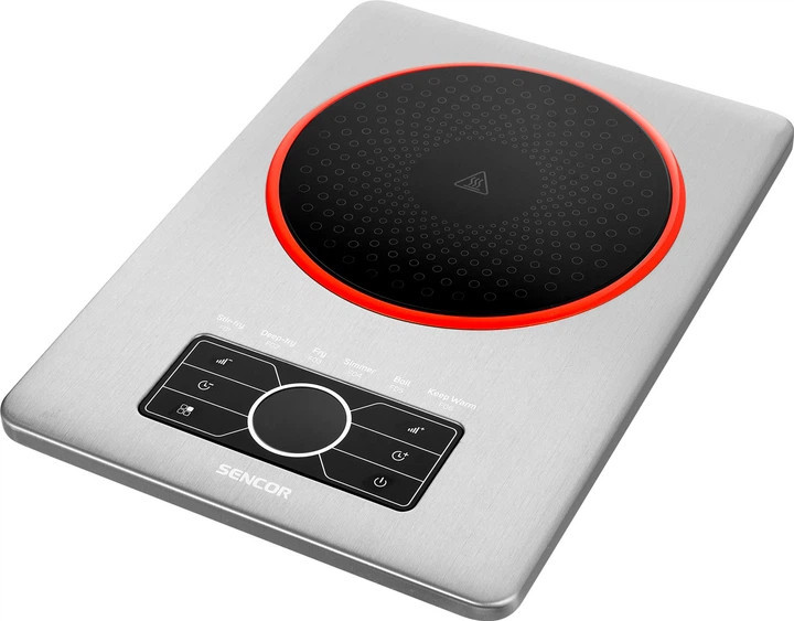 Электроплита Sencor SCP5010SS 1500 Вт серебристая Киев - изображение 2